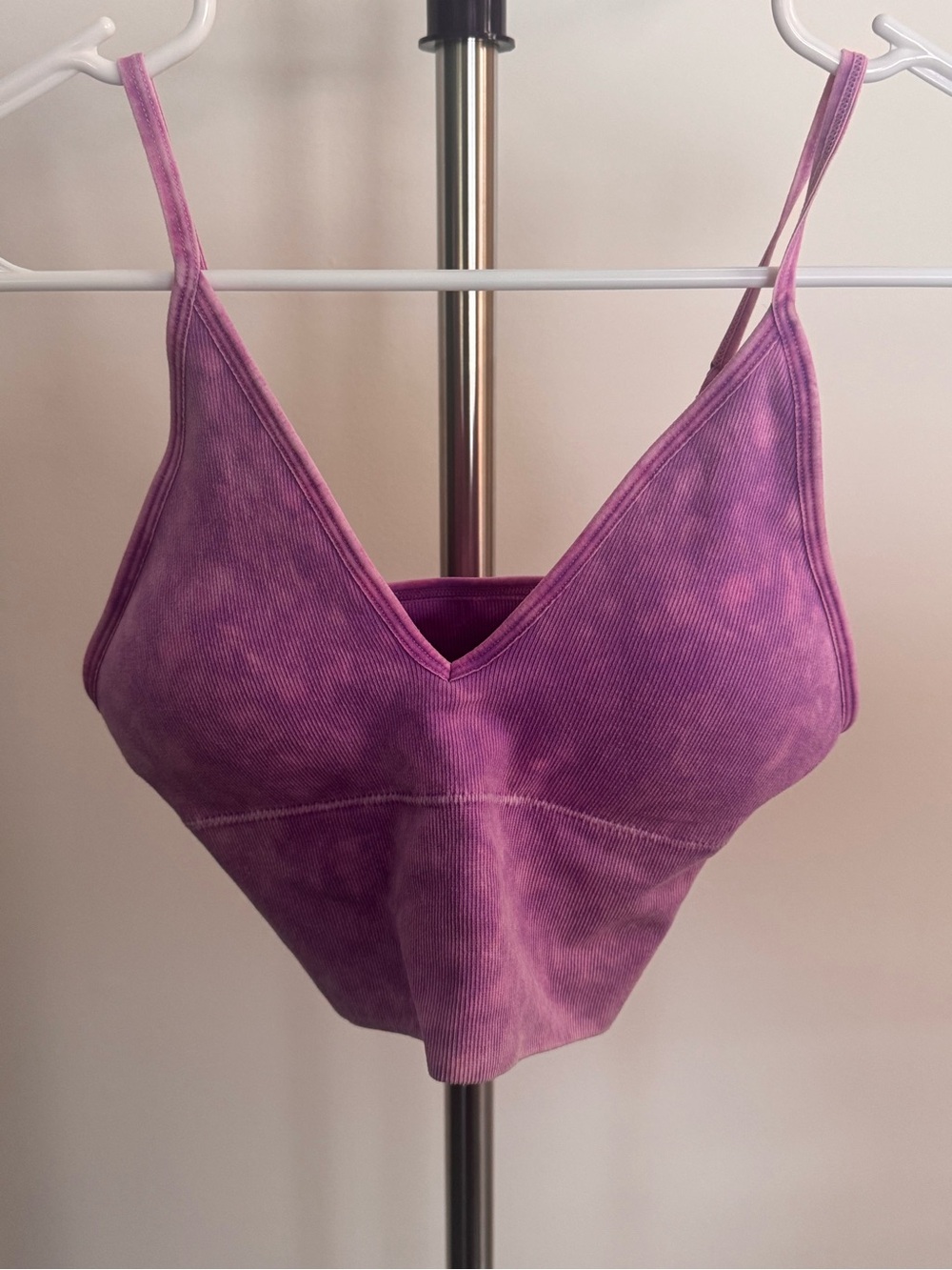 Zenana Women's Purple  V-Neck Brami